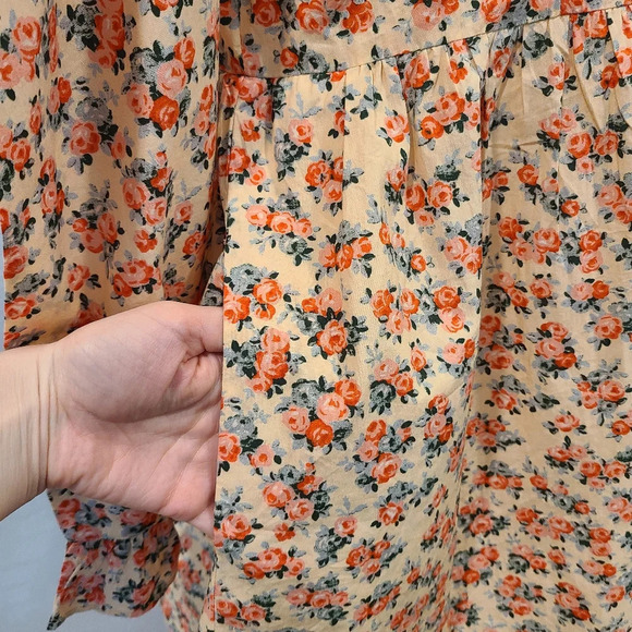 Batsheva x Laura Ashley Crosby Rose Floral Mini Dress - Picture 7 of 10